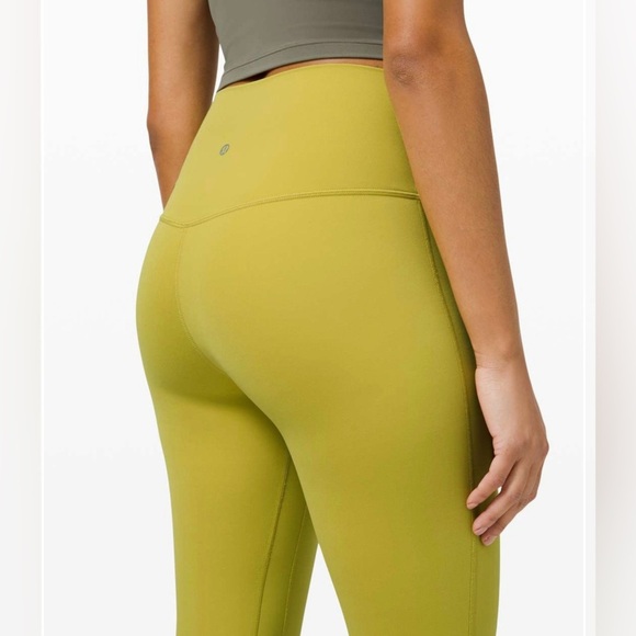 Lululemon Align Pant Legging 25” – Yellow Pear (Sz4) - Picture 2 of 8